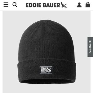 🆕 Brand New - Eddie Bauer Thistle Wide Cuff Beanie Hat